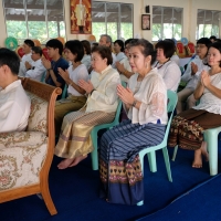 ร่วมพิธีถวายเทียนพรรษา มหาวิทยาลัยเชียงใหม่ เนื่องในเทศกาลเข้าพรรษาประจำปี 2562